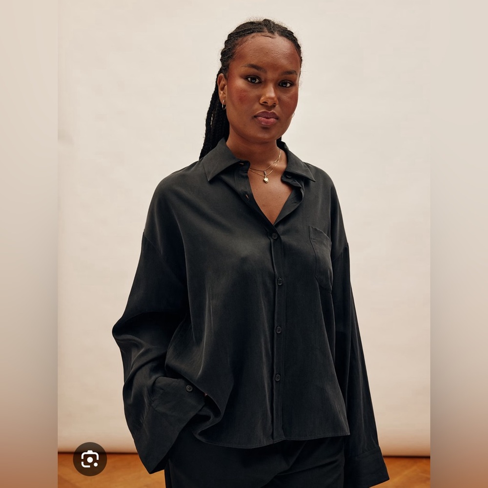 Djerf Ave- On The Go Shirt - S - Ash